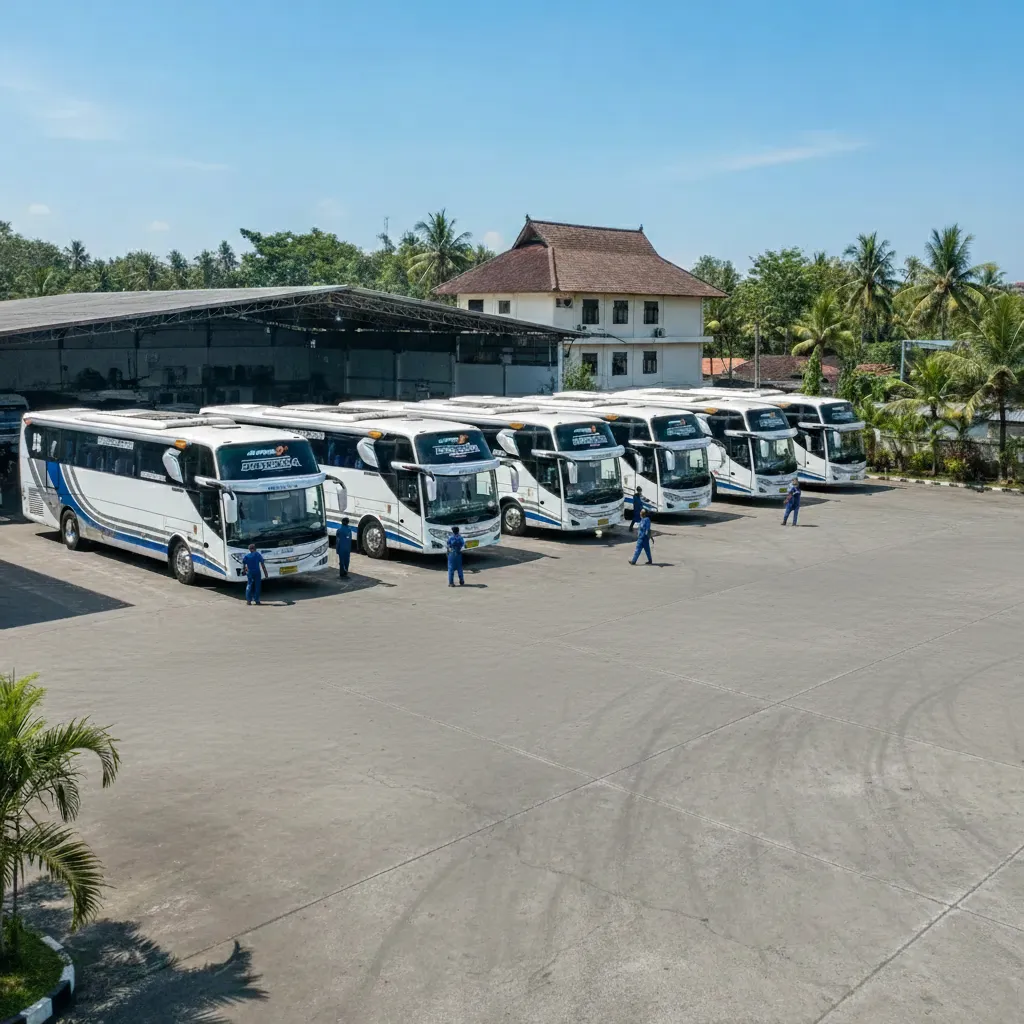 Sewa Big Bus Lombok 60 Seat